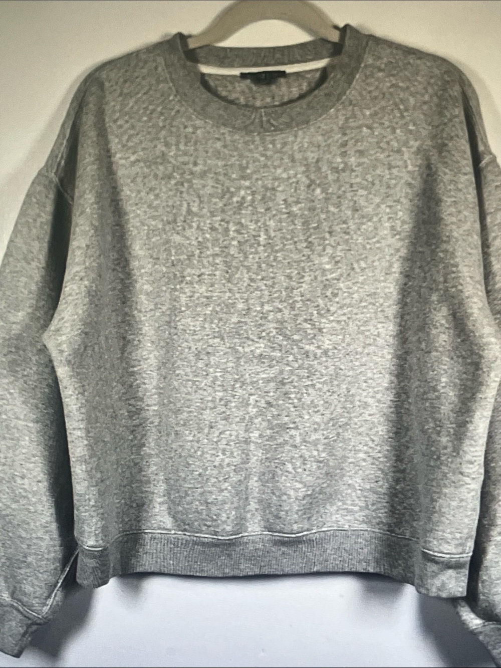 J. Crew Heather Gray Crewneck Pullover Sweatshirt